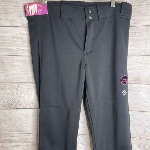 Rip It 4-Way Stretch Black Softball Pants Women’s Size Large - Picture 2 of 8